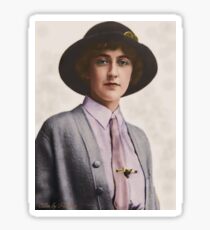 A Young Agatha Christie Sticker