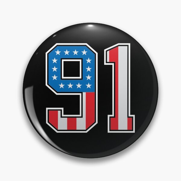 Item preview, 91 American Lucky Number Ninety-one United States Flag designed and sold by Urosek.
