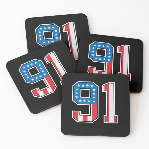 Item preview, 91 American Lucky Number Ninety-one United States Flag designed and sold by Urosek.