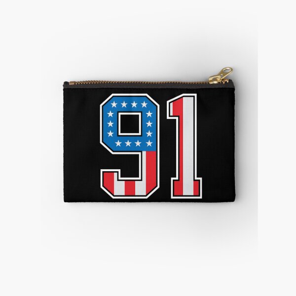Item preview, 91 American Lucky Number Ninety-one United States Flag designed and sold by Urosek.