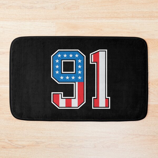 Item preview, 91 American Lucky Number Ninety-one United States Flag designed and sold by Urosek.