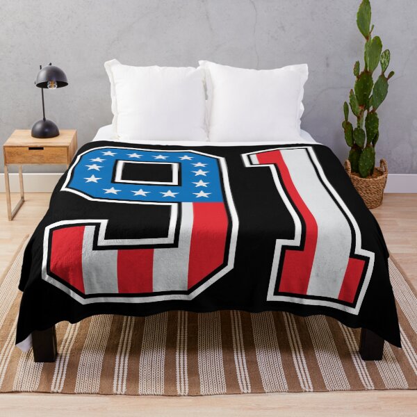 Item preview, 91 American Lucky Number Ninety-one United States Flag designed and sold by Urosek.