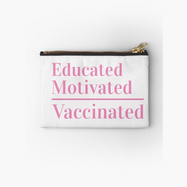 Item preview, Educated Motivated Vaccinated designed and sold by TINASTORESHOPE.