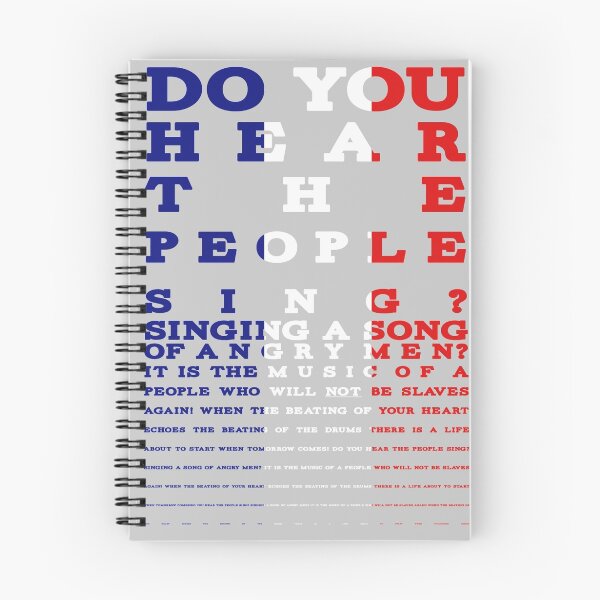 Item preview, Do you hear the people sing? Les Mis design designed and sold by suzeejobs.
