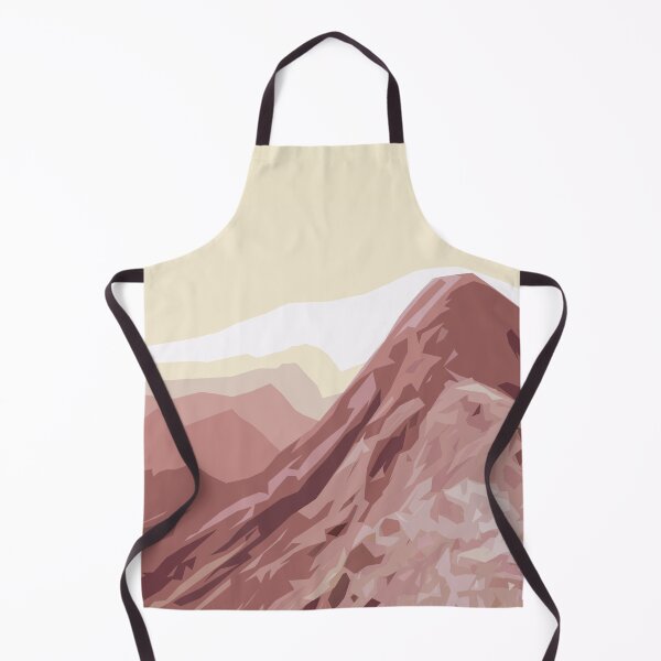 Item preview, Outdoor mountains rocks landscape pastel illustration - nature designed and sold by MadandMean.