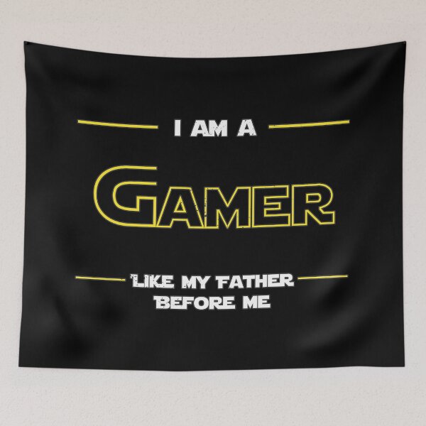 Item preview, I am a GAMER like my Father before me designed and sold by arendbotha.