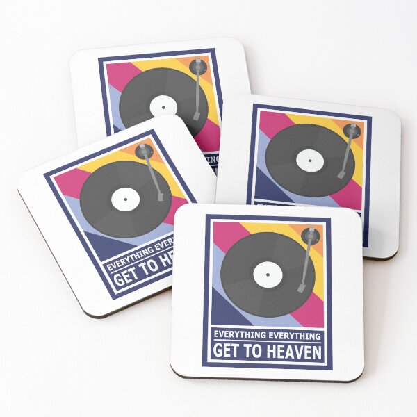 Item preview, Everything Everything - Get To Heaven vinyl design designed and sold by Bojkiw.