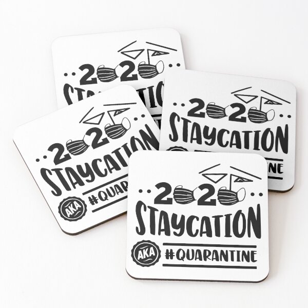 Item preview, Staycation AKA Quarantine designed and sold by kickwear-com.