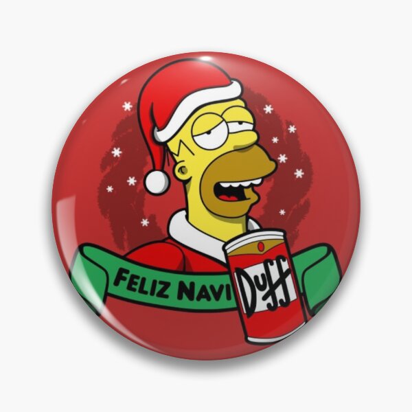 Aperçu de l'œuvre autocollants homer, joyeux Noël  créée et vendue par Ladyvml.