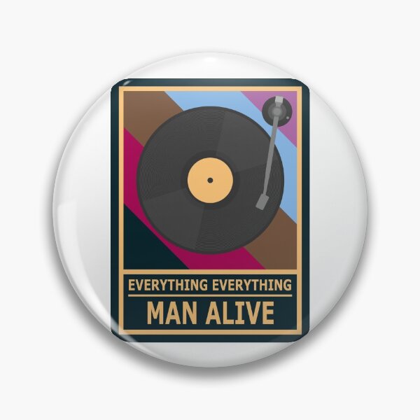 Item preview, Everything Everything - Man Alive vinyl design designed and sold by Bojkiw.