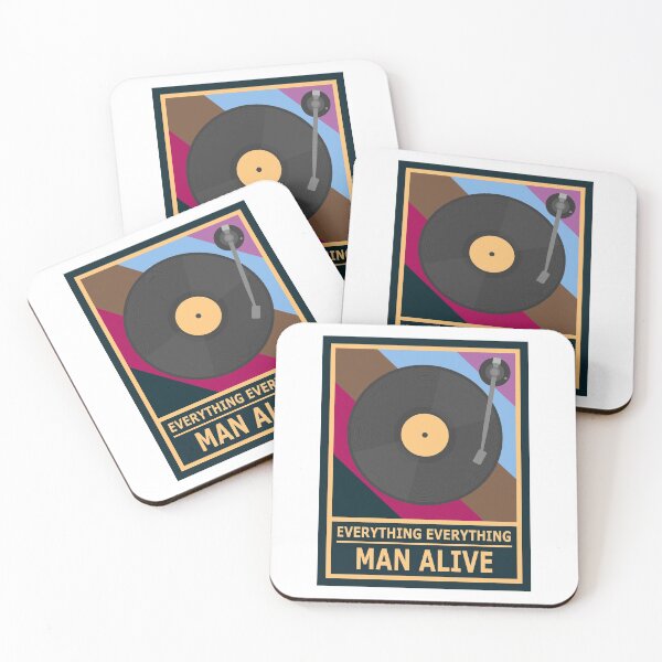 Item preview, Everything Everything - Man Alive vinyl design designed and sold by Bojkiw.