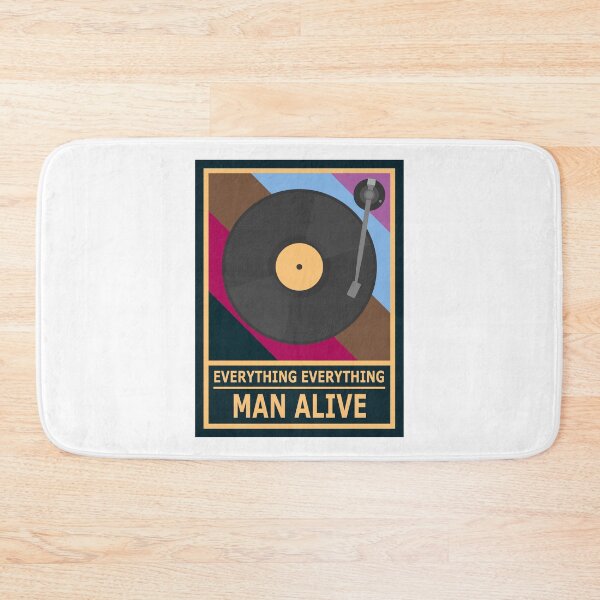 Item preview, Everything Everything - Man Alive vinyl design designed and sold by Bojkiw.