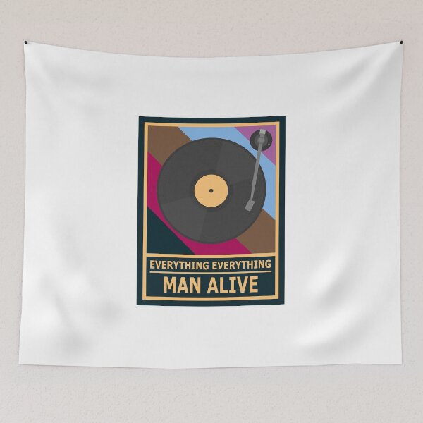 Item preview, Everything Everything - Man Alive vinyl design designed and sold by Bojkiw.