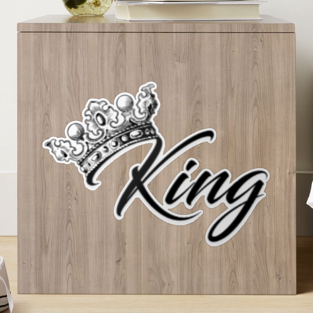 Vinyl Wall Decal Royal Emperor King Queen Beautiful Crown Stickers Mur —  Wallstickers4you