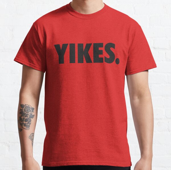 Yike T Shirts Redbubble - transparent nike t shirt w blue slime roblox