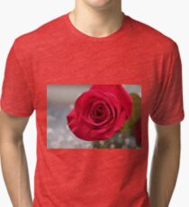 Rosy red Tri-blend T-Shirt