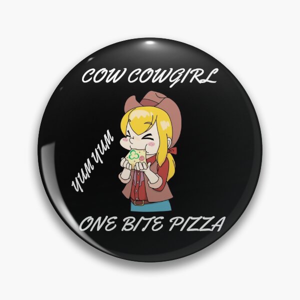 Item preview, cowgril one bite pizza  designed and sold by cute105.