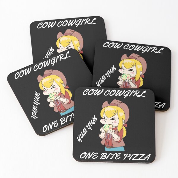 Item preview, cowgril one bite pizza  designed and sold by cute105.