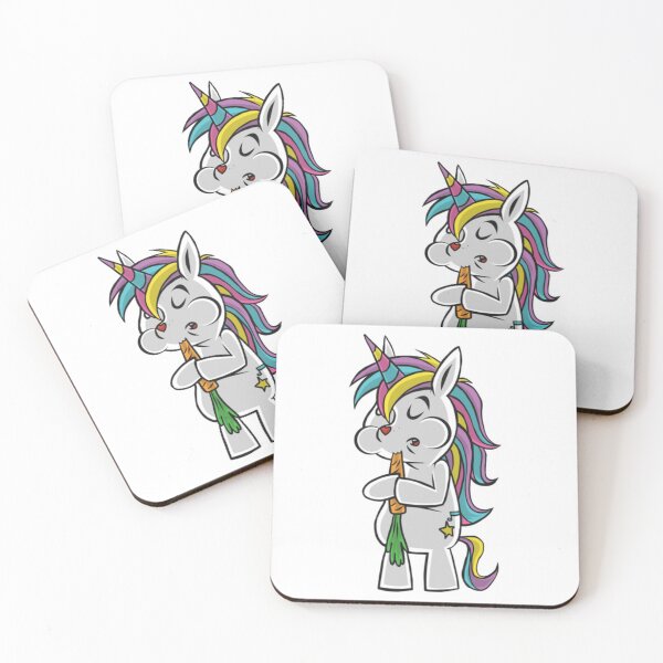 Item preview, unicorn eating carrot designed and sold by Krishangdavda.