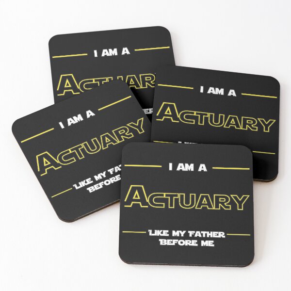 Item preview, I am a ACTUARY like my Father before me designed and sold by arendbotha.