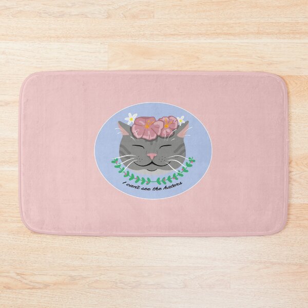 Item preview, Flowercrown cat, good vibes designed and sold by nikavdb.