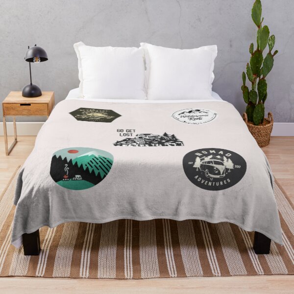 Item preview, STICKER PACK - Nature lovers- go get lost designed and sold by Alessandro Portavoce.