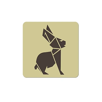 Artwork thumbnail, Geometric Rabbit by FOX1999-Design
