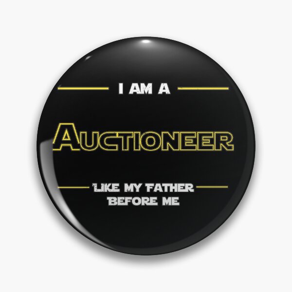 Item preview, I am a AUCTIONEER like my Father before me designed and sold by arendbotha.