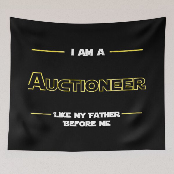 Item preview, I am a AUCTIONEER like my Father before me designed and sold by arendbotha.