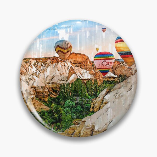 Artikelvorschau, Heißluftballons in der Türkei. Für Heißluftballonliebhaber. entworfen und verkauft von ColortrixArt.