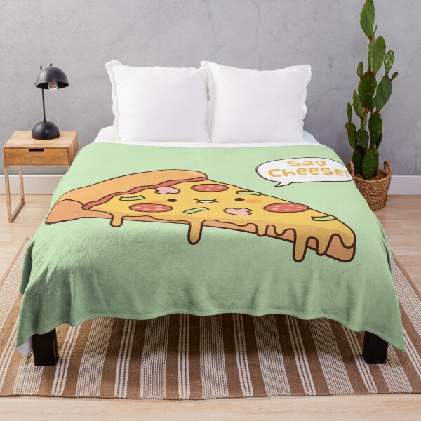 Item preview, Cute Pizza Slice Say Cheese Funny designed and sold by rustydoodle.