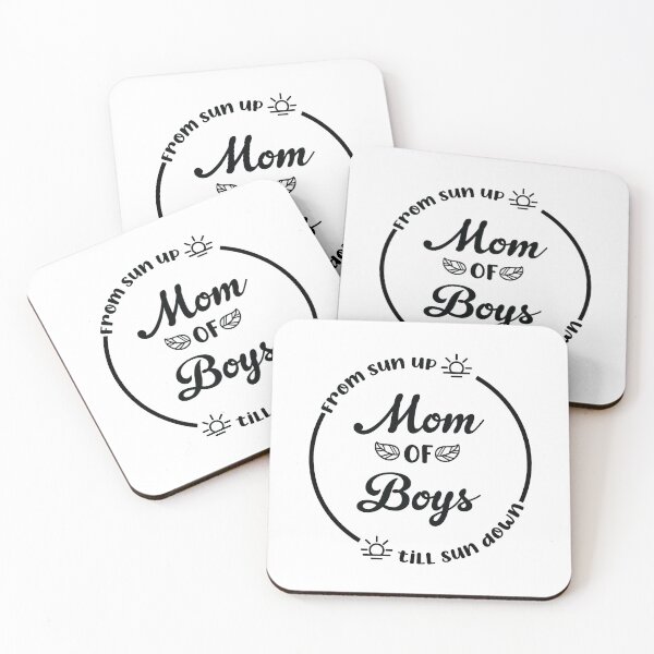 Item preview, Mom of boys from sun up till sun down designed and sold by Mushrankhan.
