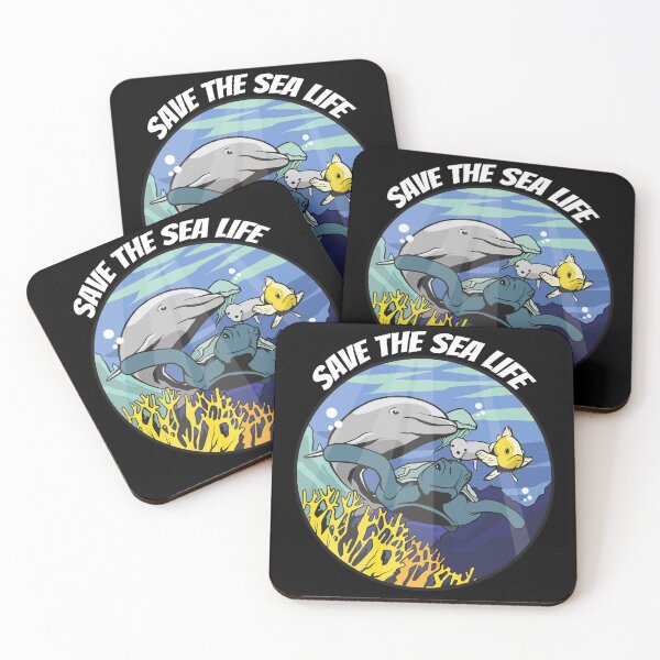 Item preview, Save The Sea Life Sea Animals Ocean Life Gift designed and sold by leofel.