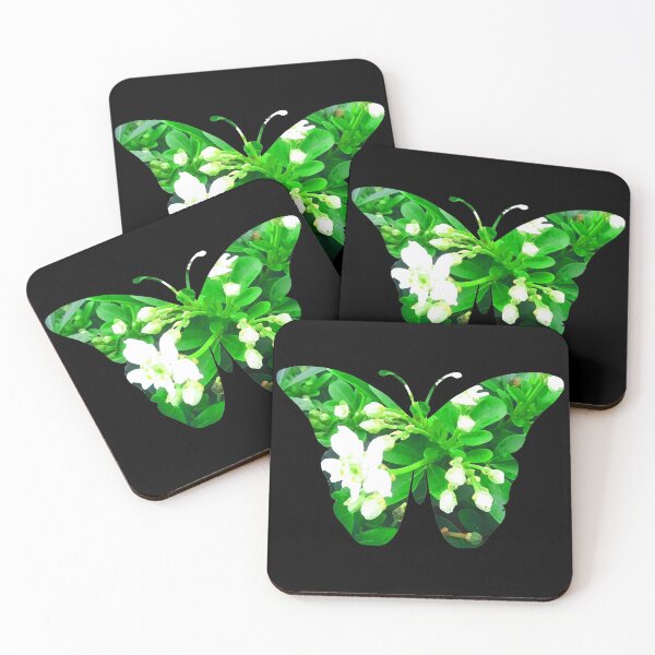 Item preview, White Flowers Green Leaves designed and sold by ChibiKolossus.