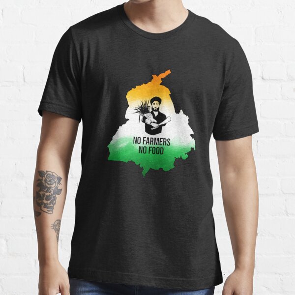 no farmers no food moletom com capuz punjabi