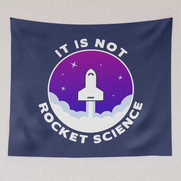 Item preview,  It Is Not Rocket Science designed and sold by TashaVector.