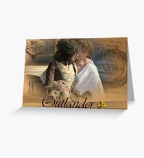 Outlander/Jamie & Claire Fraser/Diana Gabaldon Greeting Card