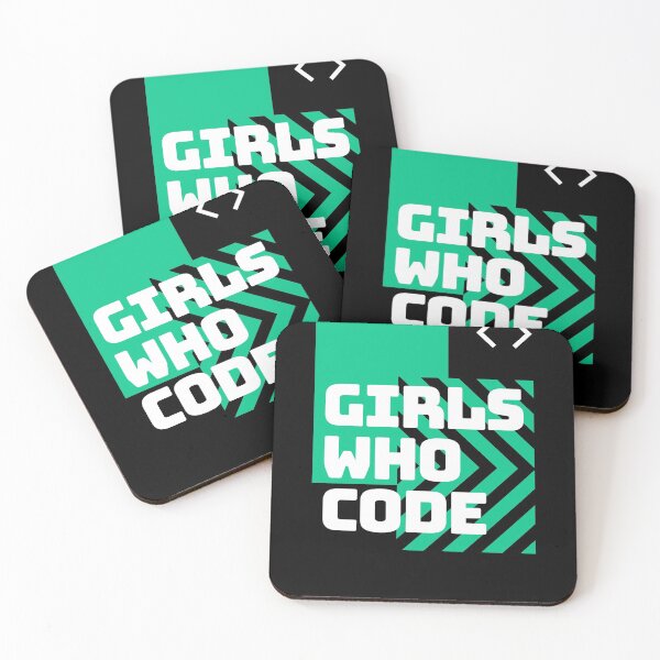 Item preview, Girls Who Code - Green and White Programming designed and sold by DevGoodies.