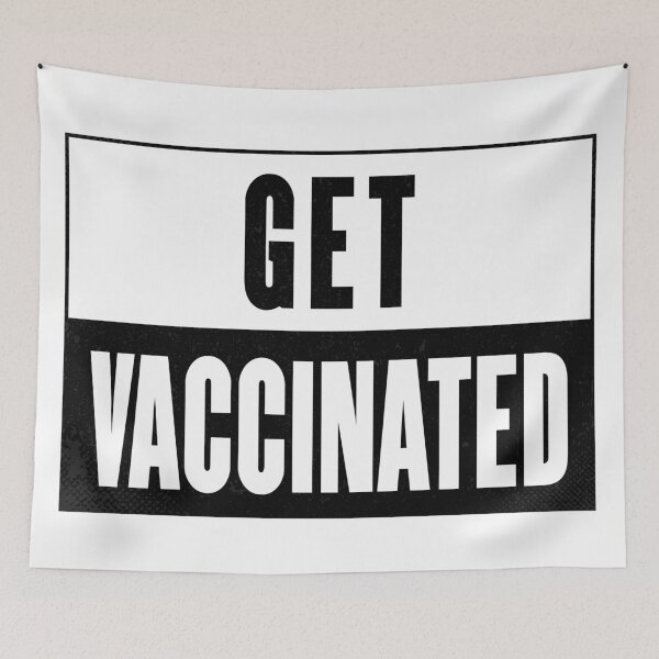 Item preview, Get Vaccinated designed and sold by InkTheMoon.