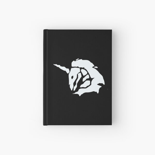 Ghost Captain Sails Symbol - Sea of Thieves Hardcover Journal
