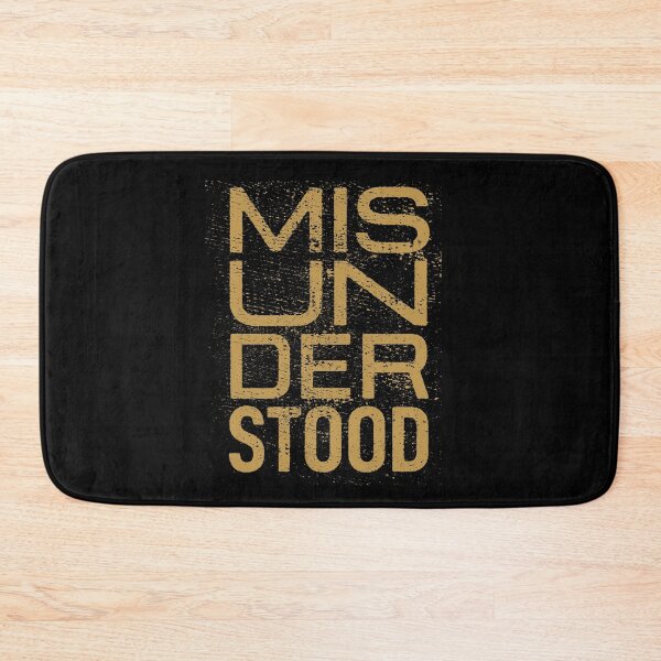 Item preview, Misunderstood distressed typography designed and sold by Zagach Letters.