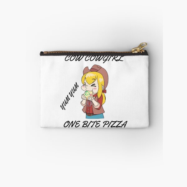 Item preview,  cowgril one bite pizza (white) designed and sold by cute105.