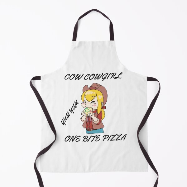 Item preview,  cowgril one bite pizza (white) designed and sold by cute105.