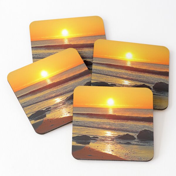 Item preview, Sunrise Through the Jetty Rocks designed and sold by AnneDB.