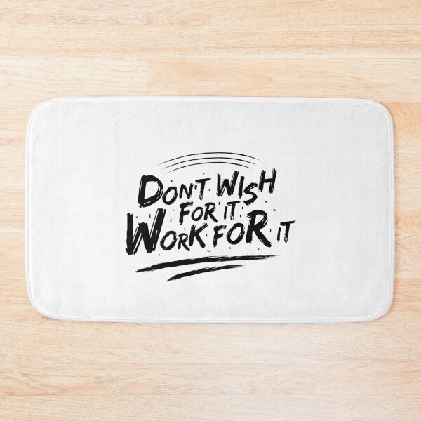 Item preview, Don't wish for it work for it designed and sold by Phoca Mobil.