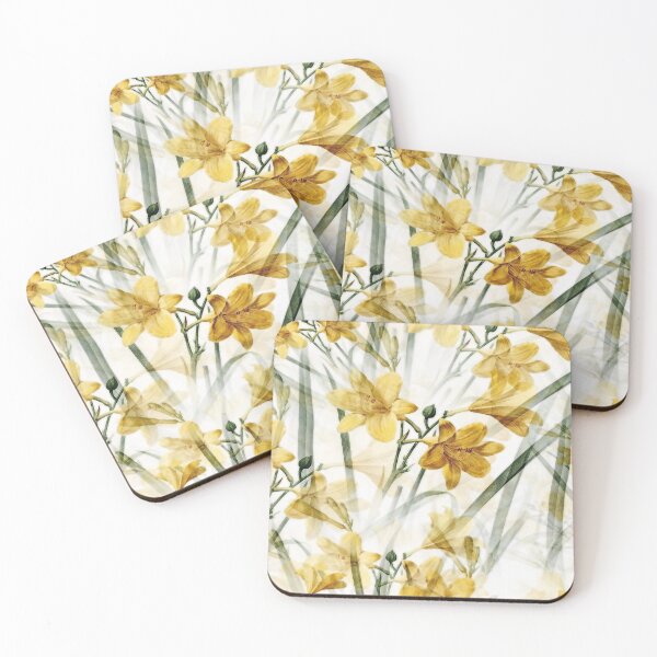 Item preview, Yellow Colour Flowers Pattern designed and sold by sasijaya.
