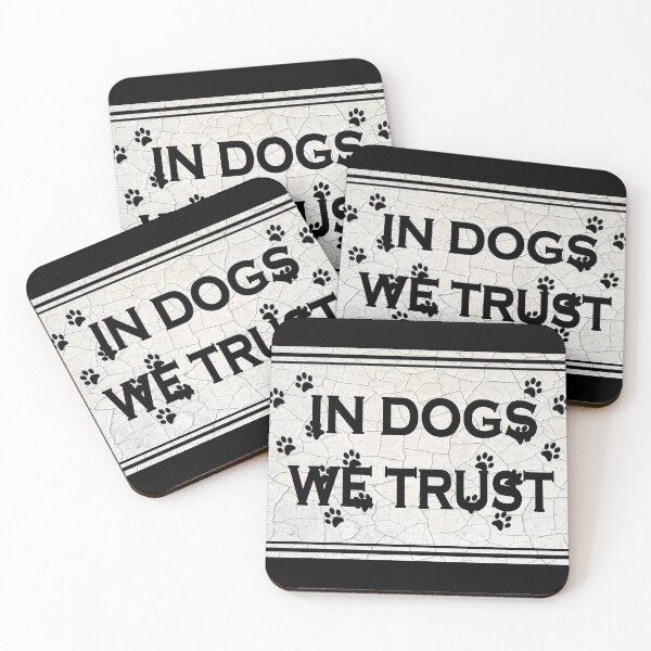 Item preview, In Dogs We Trust designed and sold by The Merch.