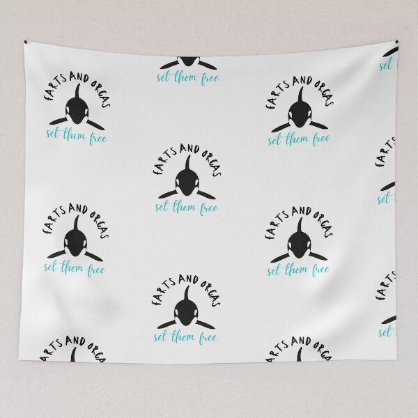 Item preview, Farts and orcas set them free Collection designed and sold by Myartbeyours.