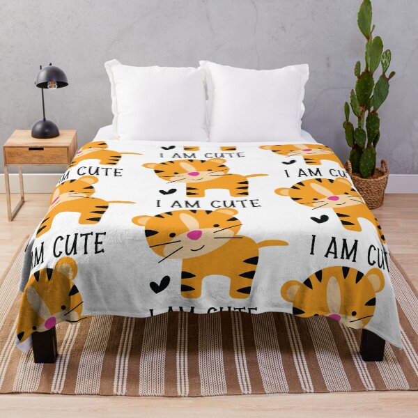 Item preview, I am Cute-Safari Tiger designed and sold by Julianadieyi.