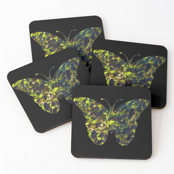 Item preview, Burnished Blue and Green Leaves designed and sold by ChibiKolossus.